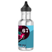 antiek autolegendarische naam waterfles  (Rechts)