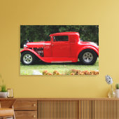 Antiek Automobiel Canvas Afdruk (Insitu (Woonkamer))
