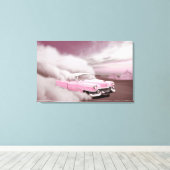 Antiek Automobiel Canvas Afdruk (Insitu (Houten vloer))