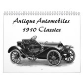 Antiek Automobielen - Klassieke automatische Desig Kalender (Hoes)