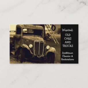  Antiek Automobielherstel Visitekaartje