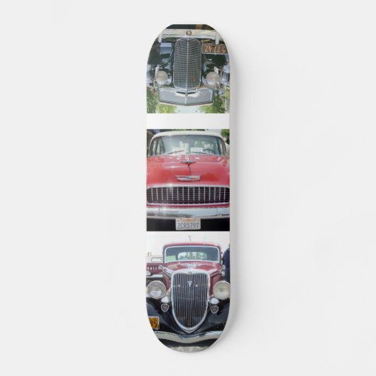 antiek auto's persoonlijk skateboard (Voorkant)