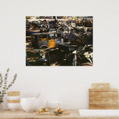 Antiek autowerf, 1942 poster (Keuken)