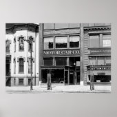 Antiek autowrak, begin jaren 1900 poster (Voorkant)