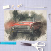  Antiek autowrak Tissuepapier (Craft)