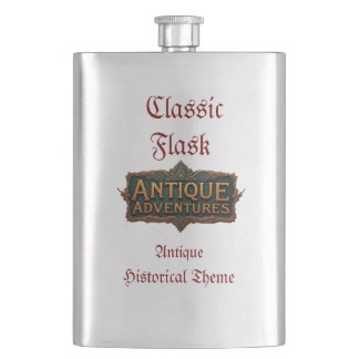 Antiek avonturen Typografie Art Tijdloos - Flacon