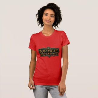 Antiek avonturen Typografie Art Tijdloos - T-shirt