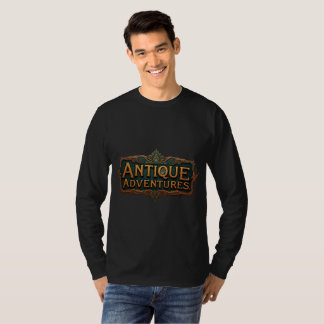 Antiek avonturen Typografie Art Tijdloos - T-shirt