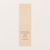 Antiek Baby Hartelijk dank Kaart (Binnenkant ongevouwen)