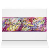 ANTIEK BACCHANEEL SCHERM MET MUZIEK (Binnen Horizontaal (Boven))