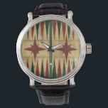 Antiek Backgammon Game Board van Ethan Harper Horloge<br><div class="desc">Een schilderij van een antiek backgammon game board,  gemaakt door Ethan Harper. De manier waarop Harper het stuk schilderde,  maakt het oud,  een relikwie uit een bijna vergeten tijd. Een perfect cadeau voor de enthousiast over het bordspel in je leven!</div>
