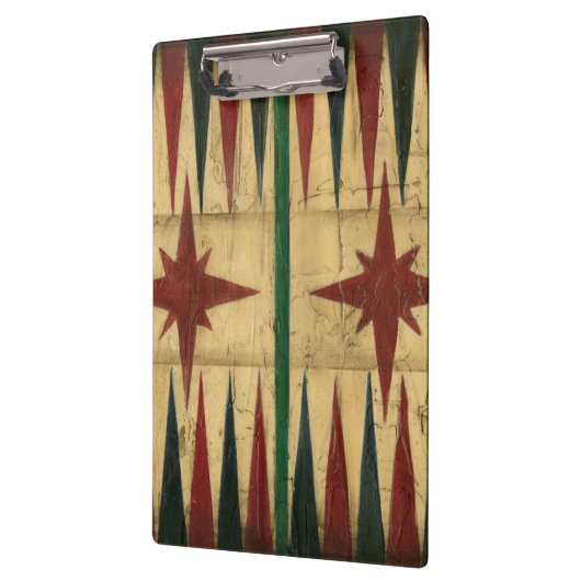 Antiek Backgammon Game Board van Ethan Harper Klembord (Links)