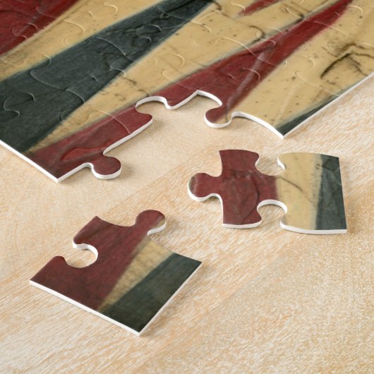 Antiek Backgammon Game Board van Ethan Harper Legpuzzel (Zijkant)