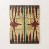 Antiek Backgammon Game Board van Ethan Harper Legpuzzel (Verticaal)