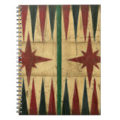 Antiek Backgammon Game Board van Ethan Harper Notitieboek (Voorkant)