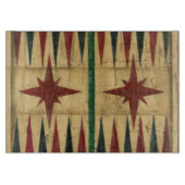 Antiek Backgammon Game Board van Ethan Harper Snijplank (Voorkant)