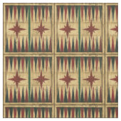 Antiek Backgammon Game Board van Ethan Harper Stof (Swatch)