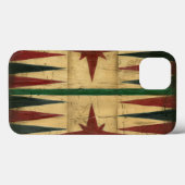 Antiek Backgammon Spelbord door Ethan Harper Case-Mate iPhone Case (Achterkant (horizontaal))