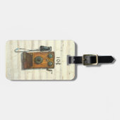 antiek bagagelabel (Voorkant horizontaal)