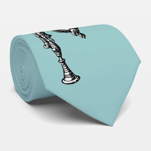 Antiek Bagpipes Stropdas (Opgerold)