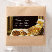 ANTIEK BAKER BAKERY BREAD SHOP ETIKET (Insitu)