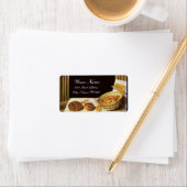 ANTIEK BAKER BAKERY BREAD SHOP ETIKET (Insitu)