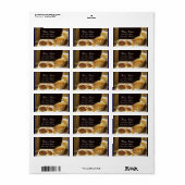 ANTIEK BAKER BAKERY BREAD SHOP ETIKET (Full Sheet)