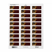 ANTIEK BAKER BAKERY BREAD SHOP WAX SEAL MONOGRAM ETIKET (Full Sheet)