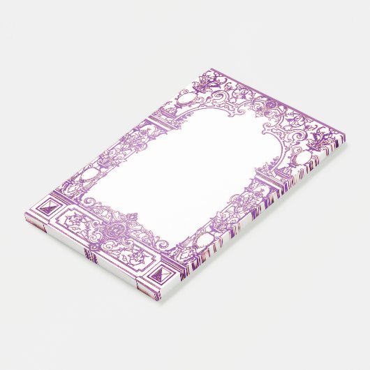 Antiek barok Lijst Post-it® Notes (Schuin)