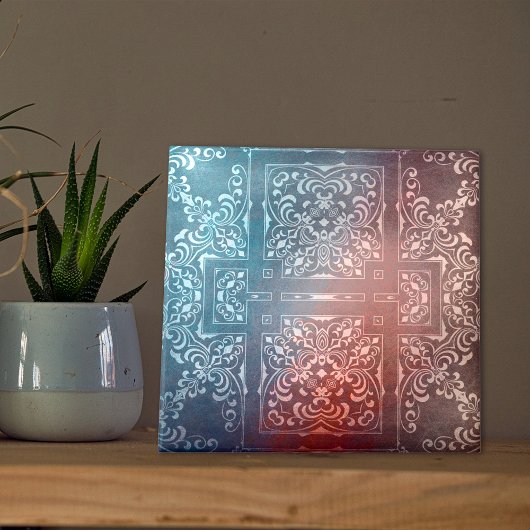 Antiek  Barokes  Klassiek Patroon Tegeltje