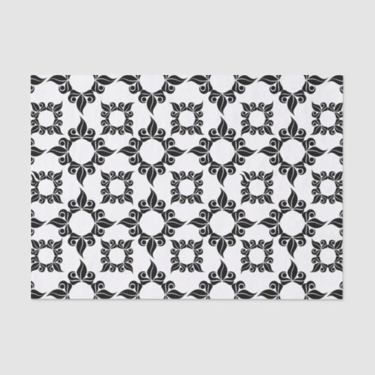 antiek barokke tissuepapier (Voorkant)