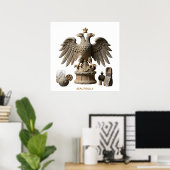 Antiek beeldhouwwerk uit het Hellenistische tijdpe Poster (Thuiskantoor)