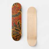 Antiek Behang India William Morris Persoonlijk Skateboard (Voorkant)