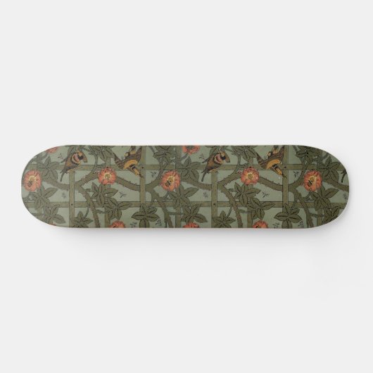 Antiek behang William Morris Skateboard (Horizontaal)