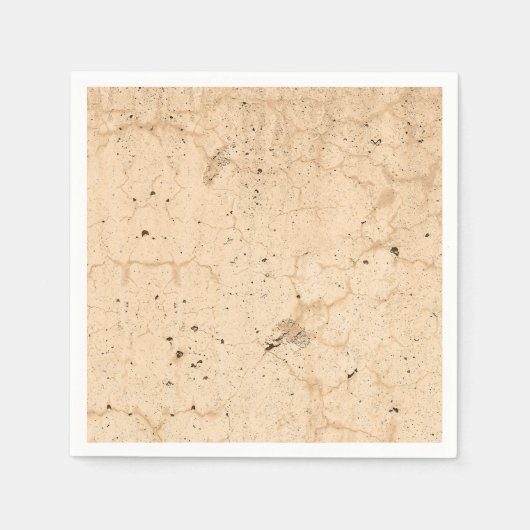  Antiek Beige Country Boerderij Textuur Servet (Voorkant)