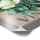 Antiek Beige  Heirloom Roos Fine Art Print Foto Afdruk (Hoek)