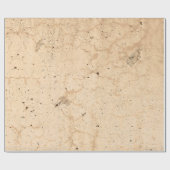  Antiek beige Land Farmhouse Grunge Cadeaupapier (Vlak)