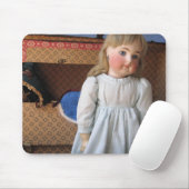 Antiek Belton Doll met Trousseau Mousepad Muismat (Met muis)