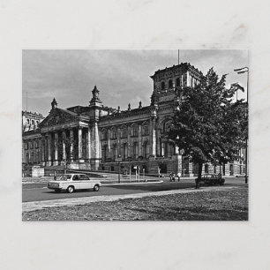 Antiek Berlijns Rijksdagparlementsgebouw Briefkaart