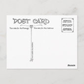 ANTIEK "BESTE VRIENDEN" MEISJES MET KITTEN BRIEFKAART (Achterkant)