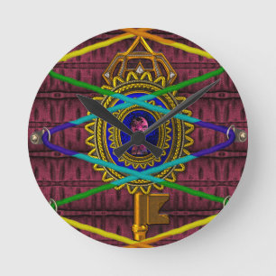 Antiek betoverend fantasy sprookje boek II Ronde Klok