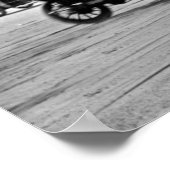 Antiek Biplane over Daytona Beach, Florida, 1911 Poster (Hoek)