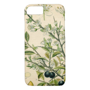 Antiek Blackthorn Botanische Print Bloembes Case-Mate iPhone Case