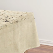 Antiek blad Music Chopin Manuscript Tafelkleed (Voorbeeld)