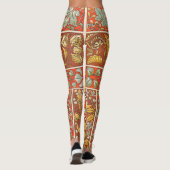 Antiek bladgoud Leggings (Achterkant)