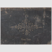 Antiek bladleder Tissuepapier (Voorkant)