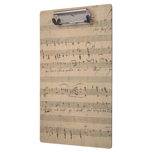 Antiek bladmuziek uit 1822, Song of the Old Man Klembord (Links)