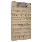 Antiek bladmuziek uit 1822, Song of the Old Man Klembord (Rechts)