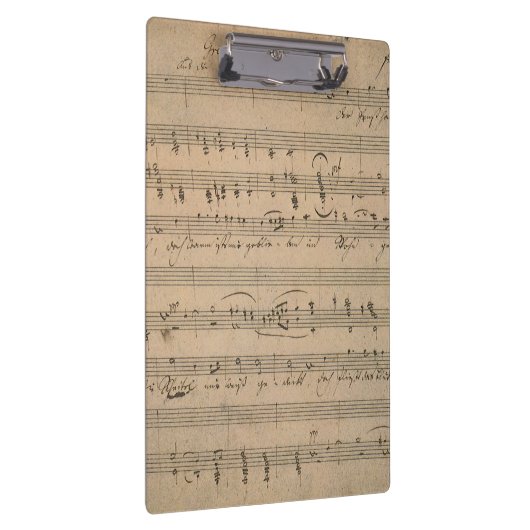 Antiek bladmuziek uit 1822, Song of the Old Man Klembord (Rechts)