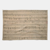 Antiek bladmuziek uit 1822, Song of the Old Man Theedoek (Horizontaal)